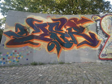 Graffiti Wall in Leipzig - Photo by JustSpray - js, jsone, jsr (2015)