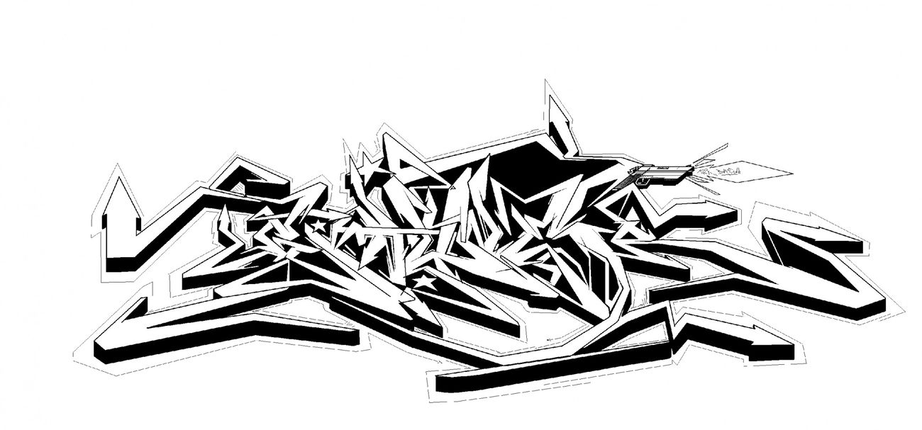 Graffiti Sketch - Photo by JustSpray - jsgauner, gauner, js (2015)