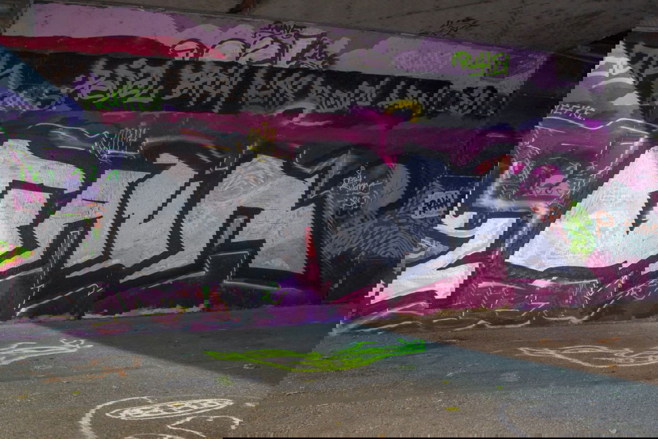 Graffiti Wall in Bécs - Photo by JustTheG - gaur, pitr, jin (2014)