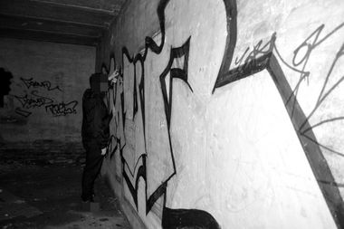 Graffiti Wall - Photo by JustTheG