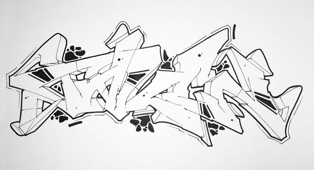 Graffiti Wall - Photo by K