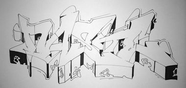 Graffiti Wall - Photo by K