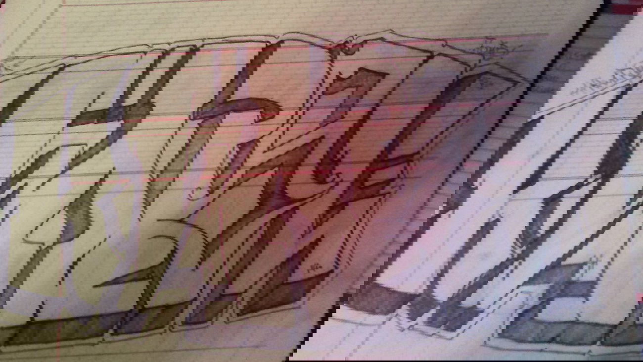Graffiti Sketch - Photo by K1LR0Y - kilroy, sketch (2014)