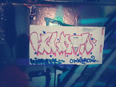 Graffiti Wall - Photo by K1LR0Y - sticker, sketch, flop (2014)