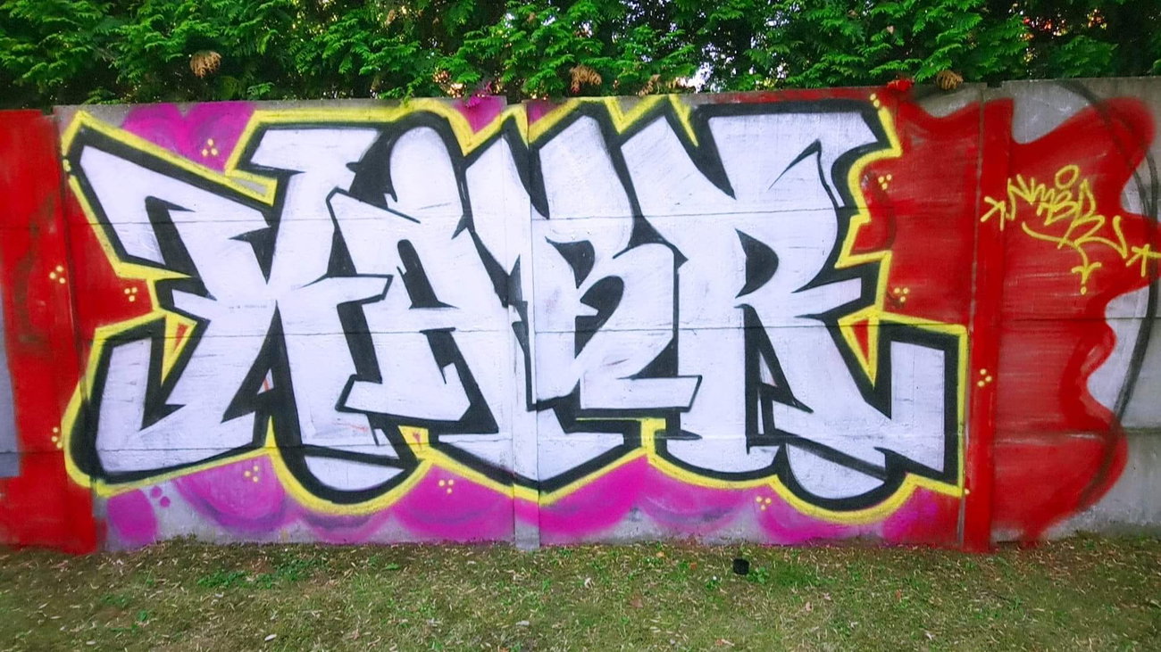 Graffiti Wall in Grudziądz - Photo by KABRONE