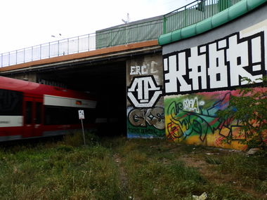 Graffiti Wall - Photo by KABRONE