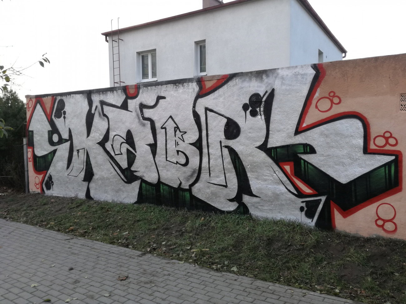 Graffiti Wall in Grudziądz - Photo by KABRONE