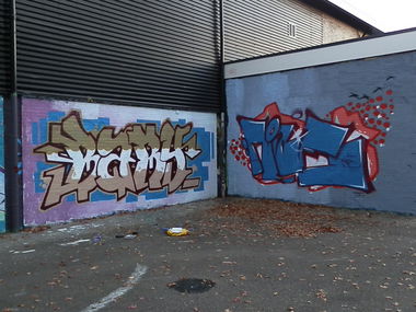 Graffiti Wall in Hangelo - Photo by KABRONE