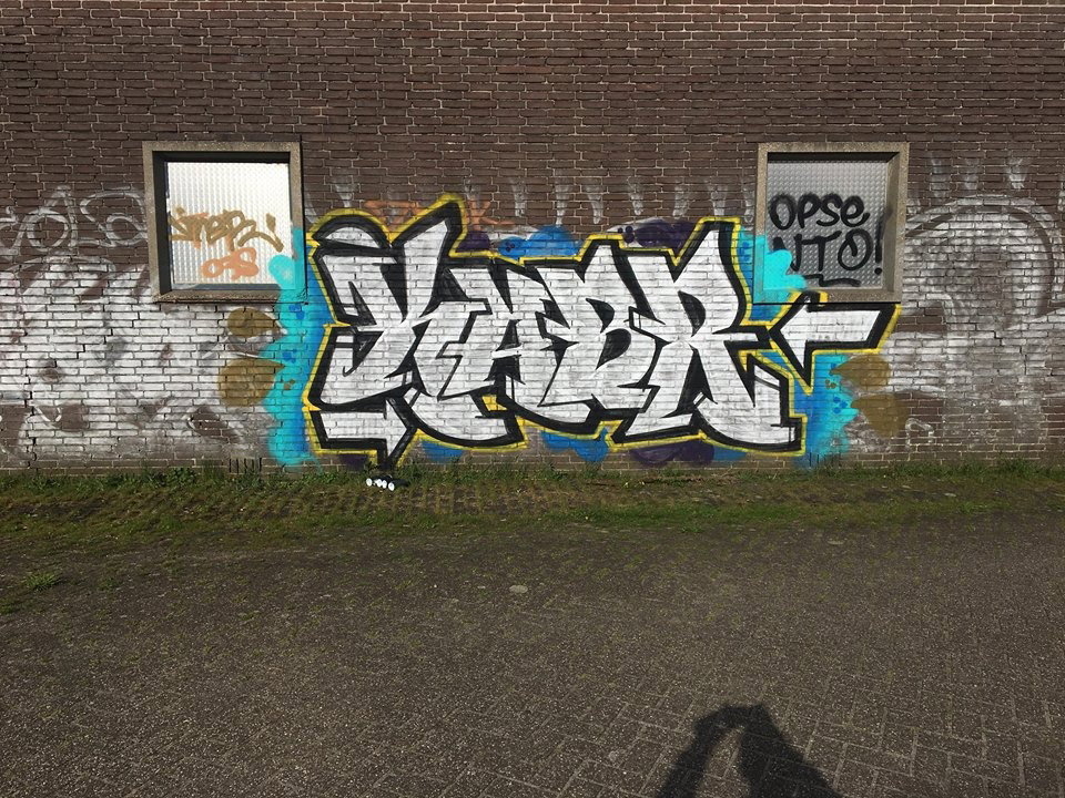 Graffiti Wall in Zwolle - Photo by KABRONE