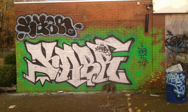 Graffiti Wall - Photo by KABRONE