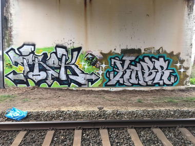 Graffiti Wall in Ommen  - Photo by KABRONE