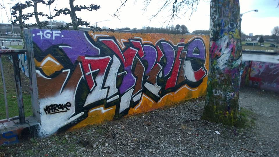 Graffiti Wall - Photo by KAMEHAME (2017)