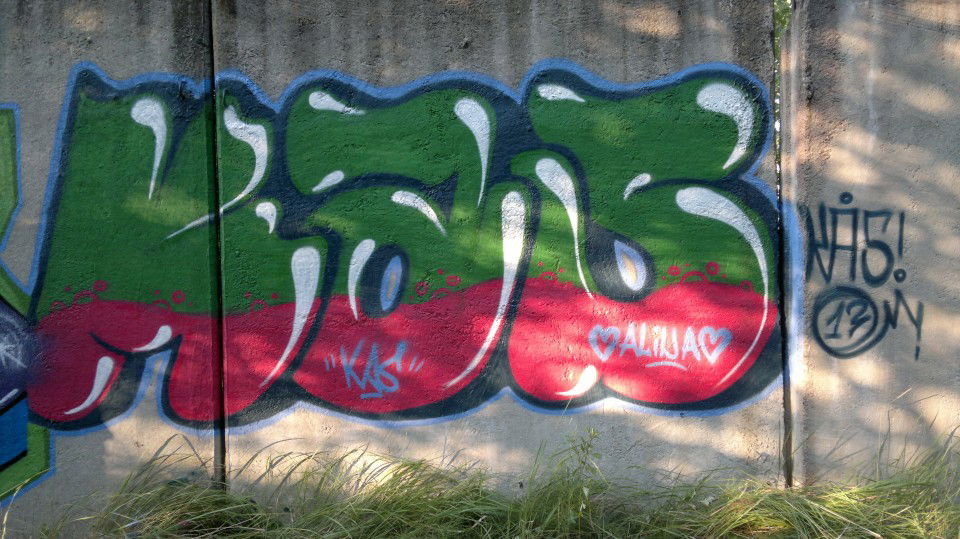 Graffiti Wall in Belarus - Photo by KAS