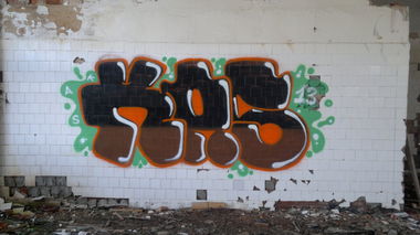 Graffiti Wall in Polatsk - Photo by KAS