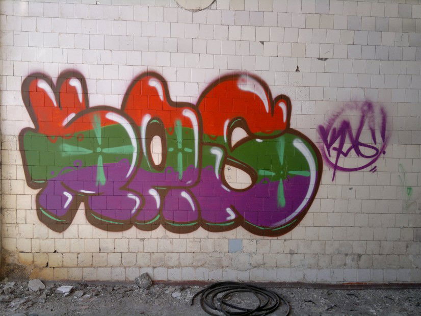 Graffiti Wall in Polatsk - Photo by KAS