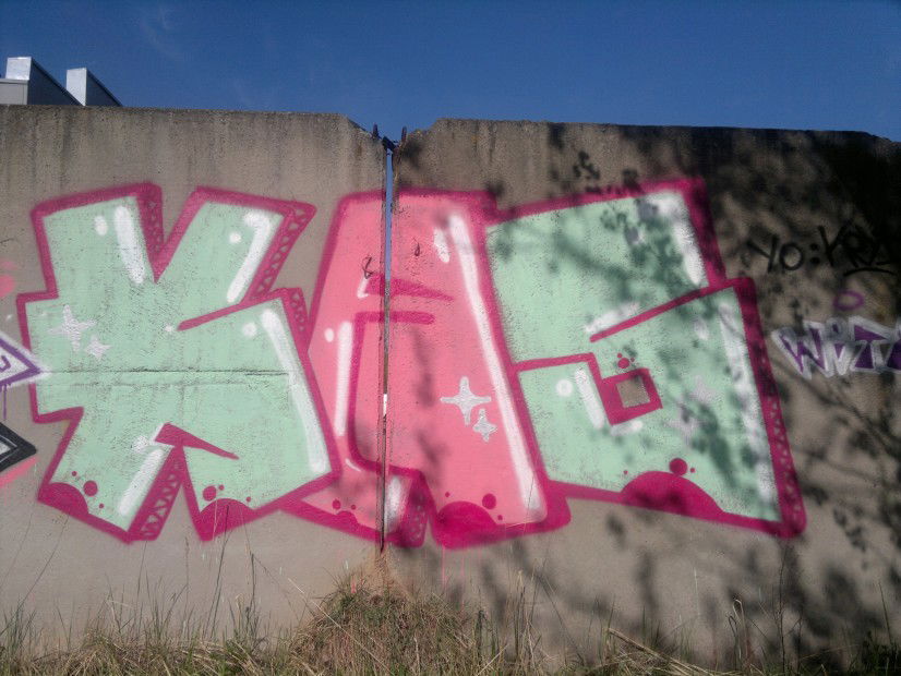 Graffiti Wall in Belarus - Photo by KAS