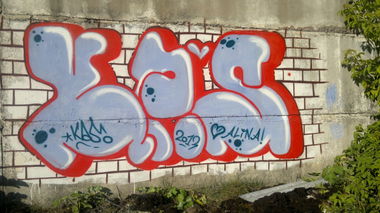 Graffiti Wall in Belarus - Photo by KAS