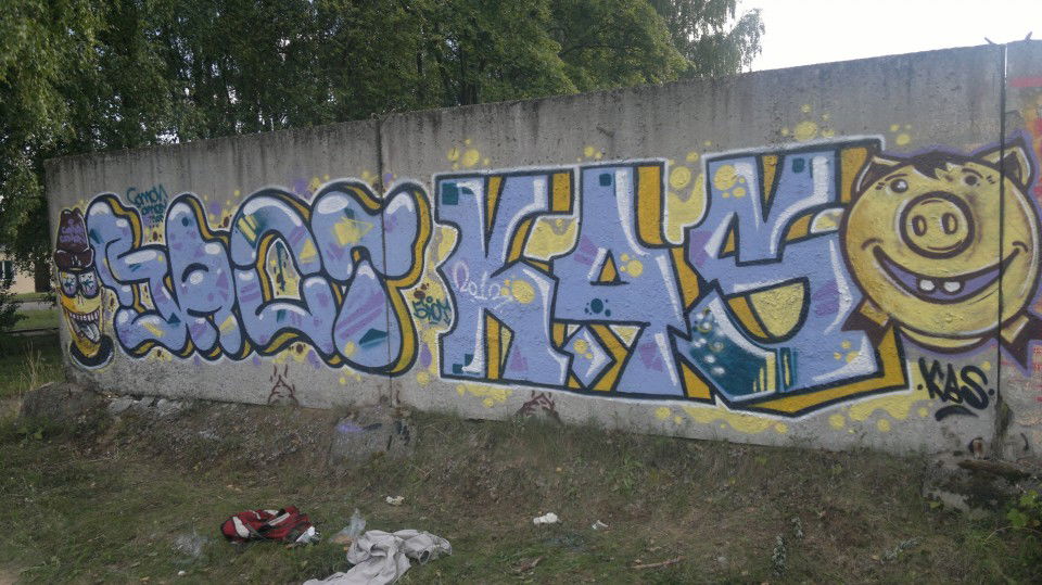 Graffiti Wall - Photo by KAS