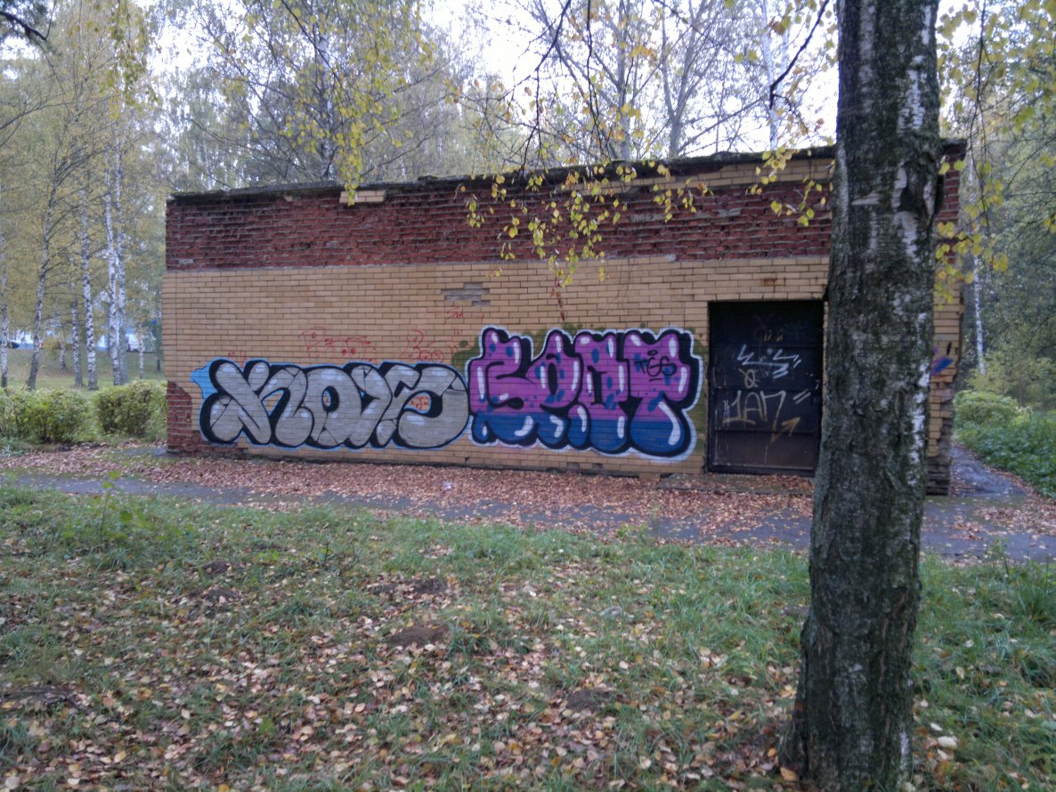 Graffiti Bombing in Navapolatsk - Photo by KAS