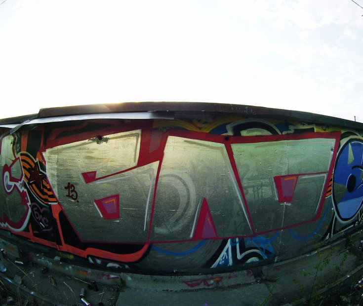 Graffiti Wall - Photo by KASEBLS