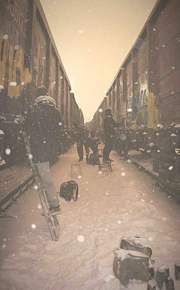 Graffiti Train in Алтуфьевский Район - Photo by KASER1 (2016)