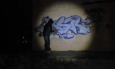 Graffiti Bombing - Photo by KASER1 - Kaser.KSR.ksr.kas.bombing.chrome.krome (2014)