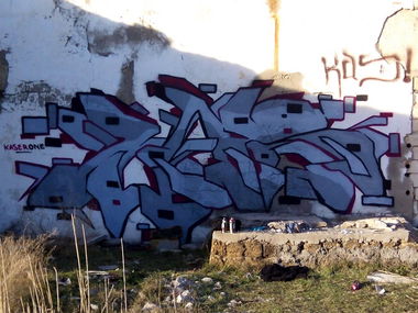 Graffiti Wall - Photo by KASER1 - Kaser.Kas.Ksr.Walls.Writing (2015)