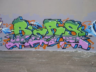 Graffiti Wall - Photo by KASIMIR - Bers, PMZ, Itzehoe (2013)