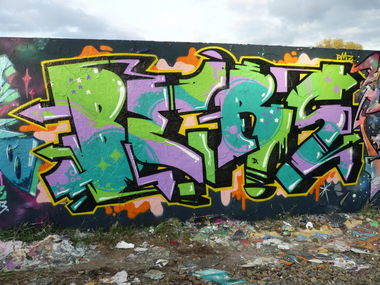 Graffiti Wall - Photo by KASIMIR - Bers.PMZ.Hamburg (2013)