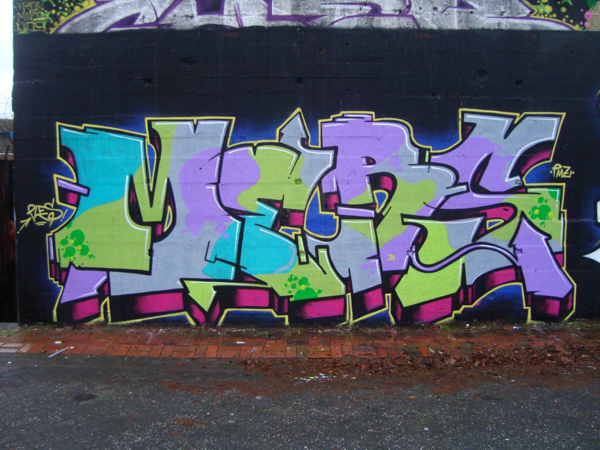 Graffiti Wall - Photo by KASIMIR - Mers.PMZ.Wilhelmshaven (2012)