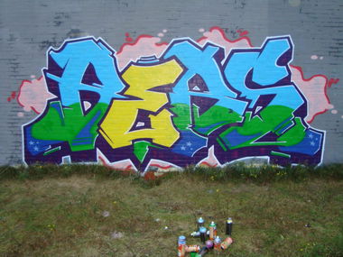 Graffiti Wall - Photo by KASIMIR - Bers.PMZ.Bremen (2012)