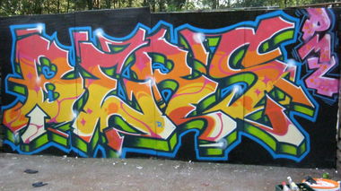 Graffiti Wall - Photo by KASIMIR - BERS.PMZ.KEIN, STRESS (2012)
