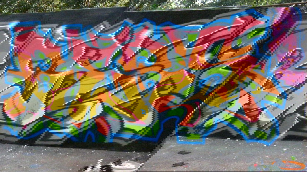Graffiti Wall - Photo by KASIMIR - BERS.PMZ.KEIN, STRESS (2012)