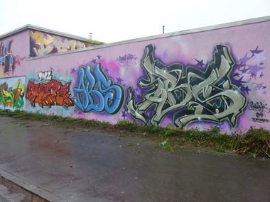 Graffiti Wall - Photo by KASIMIR - PMZ., ABS (2014)