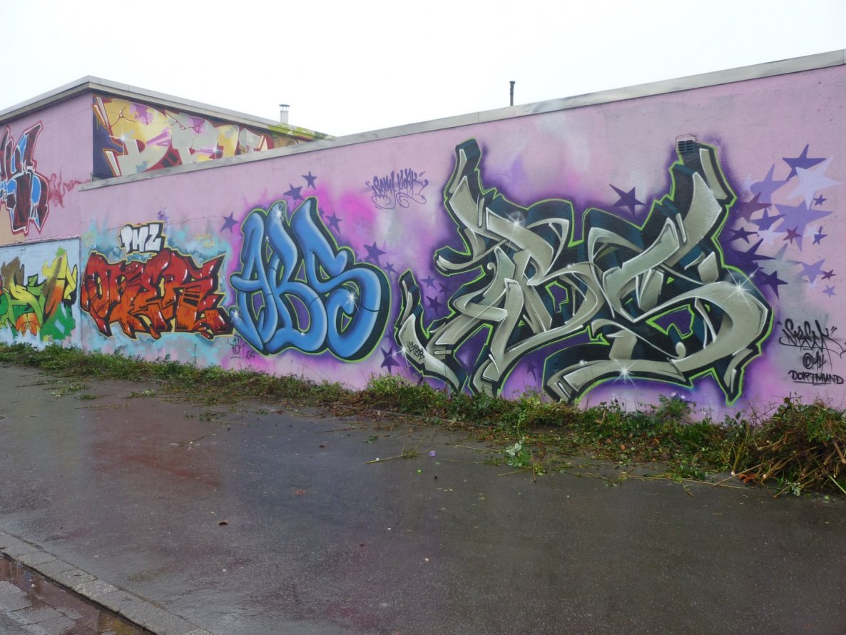 Graffiti Wall - Photo by KASIMIR - PMZ., ABS (2014)