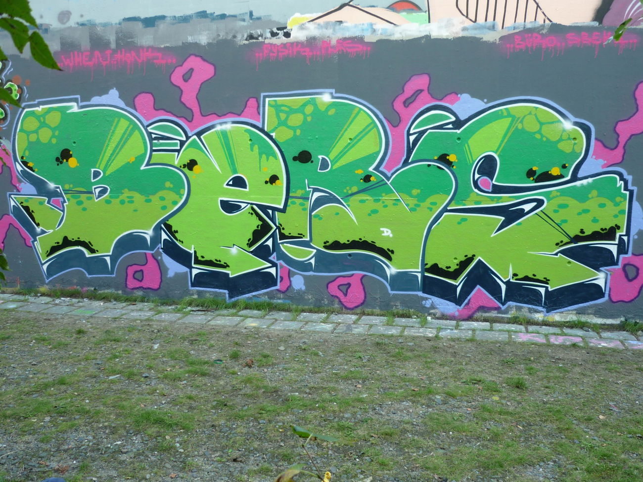 Graffiti Wall - Photo by KASIMIR - Bers.PMZ.Hamburg.2015. (2015)