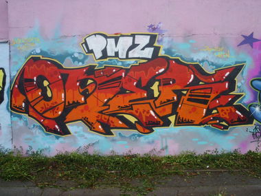 Graffiti Wall - Photo by KASIMIR - Bers., PMZ., Dortmund (2014)