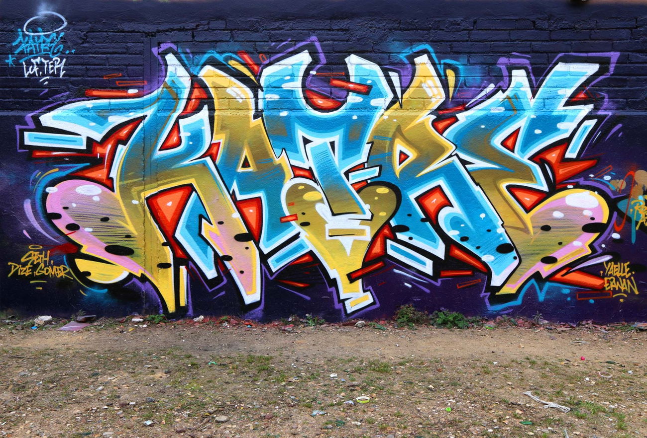 Graffiti Wall - Photo by KATRE (2015)