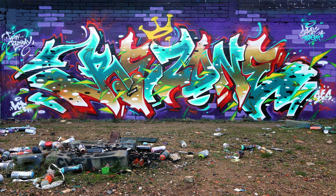 Graffiti Wall - Photo by KATRE (2015)