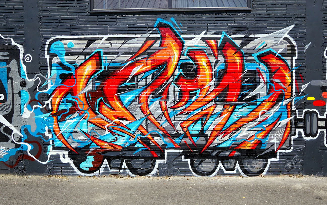 Graffiti Wall in Toulouse - Photo by KATRE - Katre, opensummer, graffiti (2015)