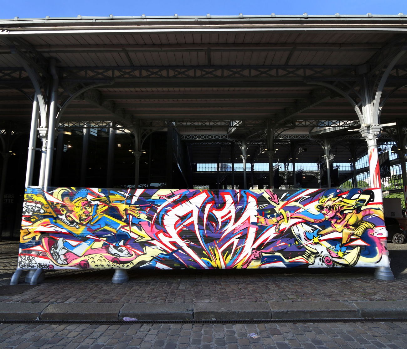 Graffiti Wall - Photo by KATRE - katre, cellograff, nassyo (2015)