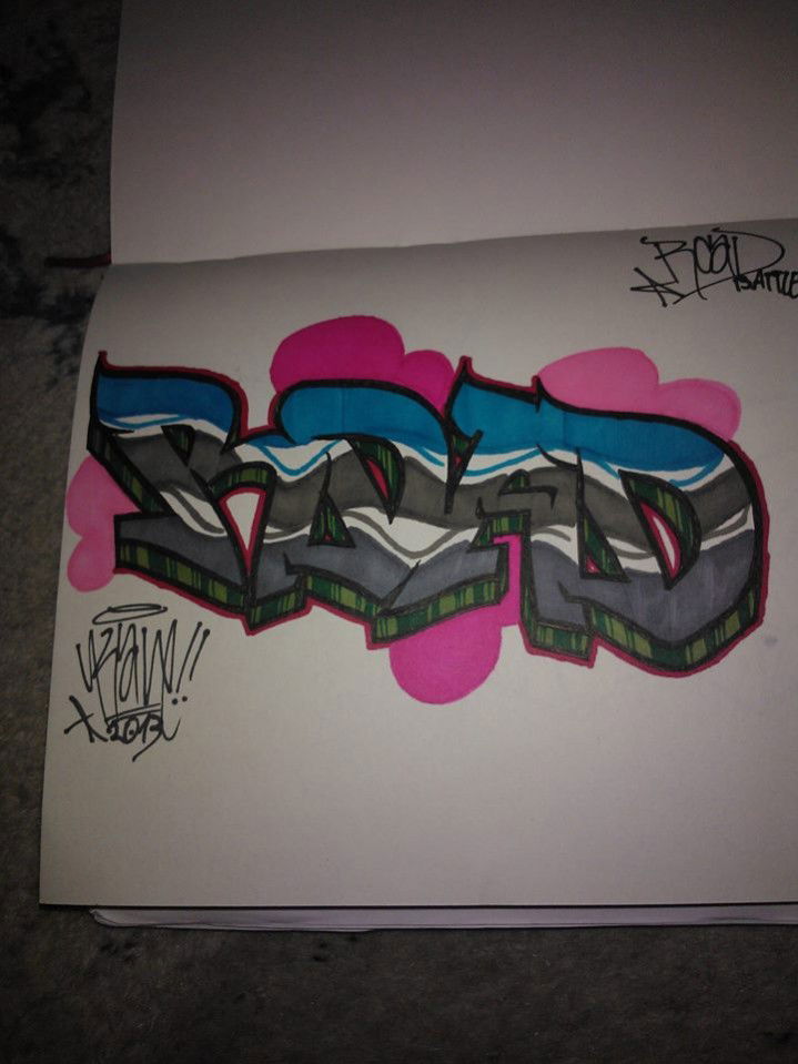 Graffiti Sketch in Köln - Photo by KAVE - kave