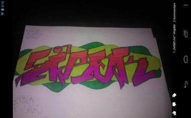 Graffiti Sketch - Photo by KAVE