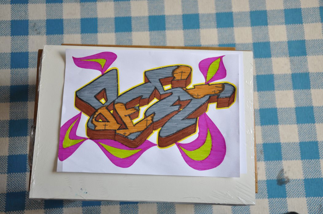 Graffiti Sketch in Köln - Photo by KAVE - kave