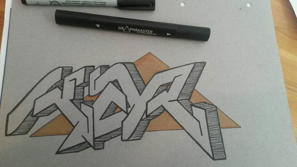 Graffiti Sketch - Photo by KAVE - kave, kar, sketch (2015)