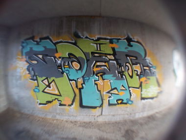 Graffiti Bombing in Astrakhan - Photo by KAYZER