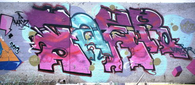 Graffiti Wall in Astrakhan - Photo by KAYZER