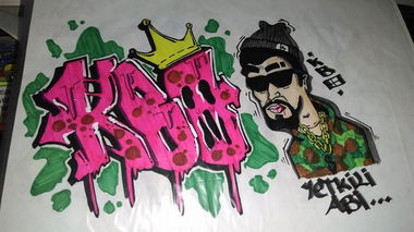 Graffiti Sketch - Photo by KBOne