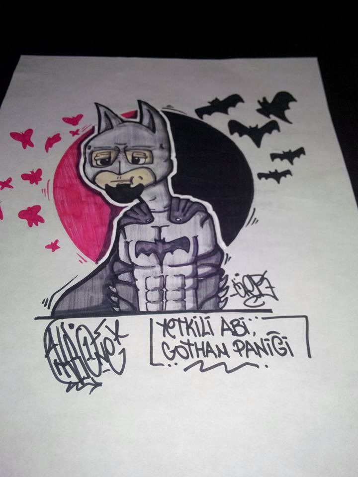 Graffiti Sketch - Photo by KBOne - character