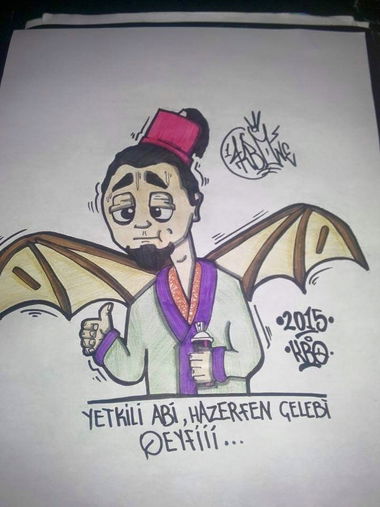 Graffiti Sketch - Photo by KBOne - character